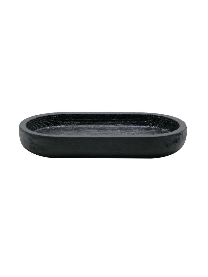 Wood Tray - Black-SWEET WATER DECOR-Over the Rainbow