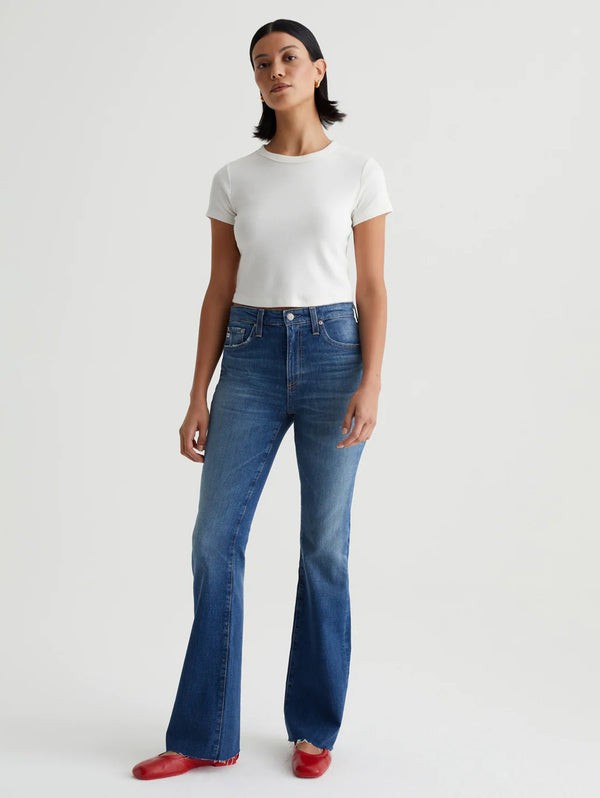 Farrah High Rise Bootcut Jean - 14 Years Metaphor-AG Jeans-Over the Rainbow