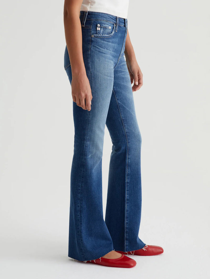 Farrah High Rise Bootcut Jean - 14 Years Metaphor-AG Jeans-Over the Rainbow