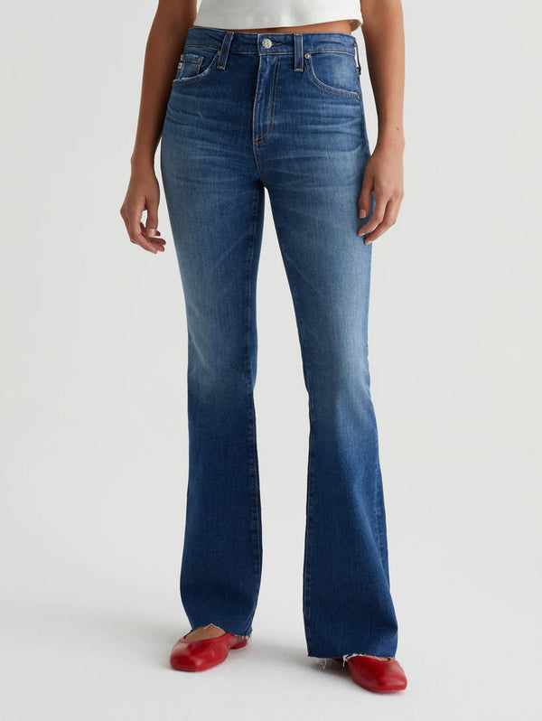 Farrah High Rise Bootcut Jean - 14 Years Metaphor-AG Jeans-Over the Rainbow