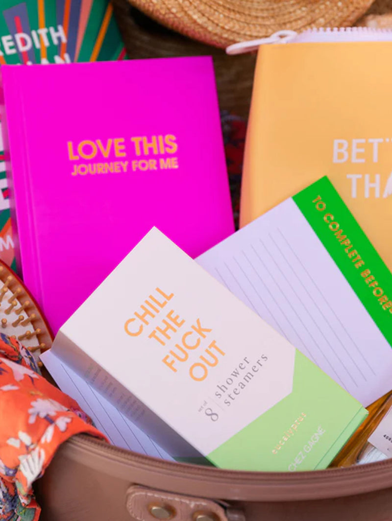Love This Journey For Me Journal-CHEZ GAGNE LETTERPRESS-Over the Rainbow