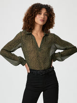 Johannes Blouse - Army Black-Paige-Over the Rainbow
