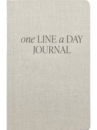 Tan One Line A Day Memory Journal-SWEET WATER DECOR-Over the Rainbow