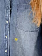 Mia Shirt - Dark Denim-KERRI ROSENTHAL-Over the Rainbow
