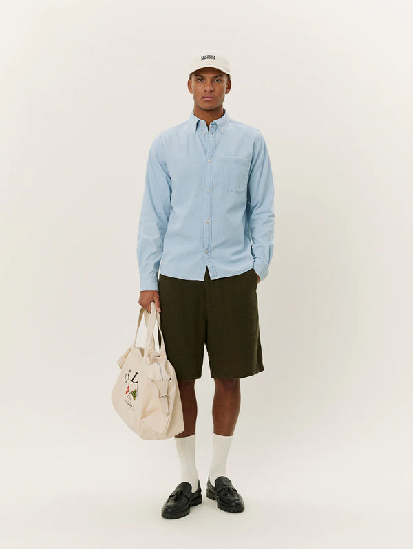 Kash Denim Shirt - Light Blue Wash
