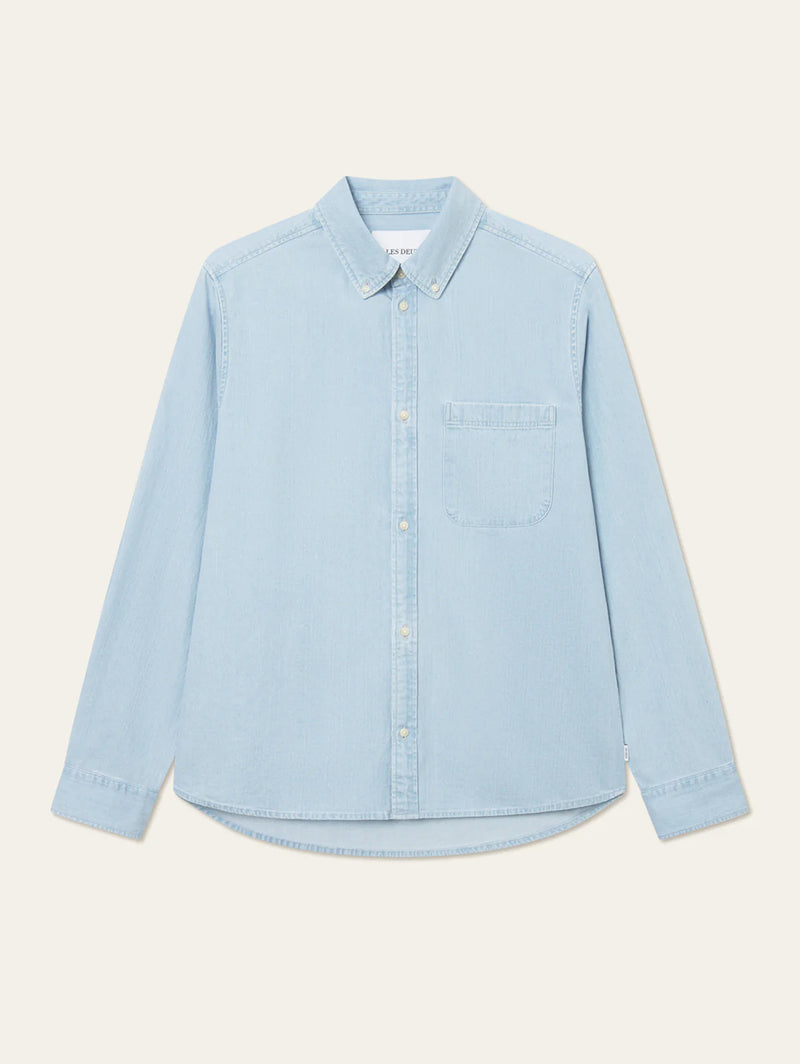 Kash Denim Shirt - Light Blue Wash
