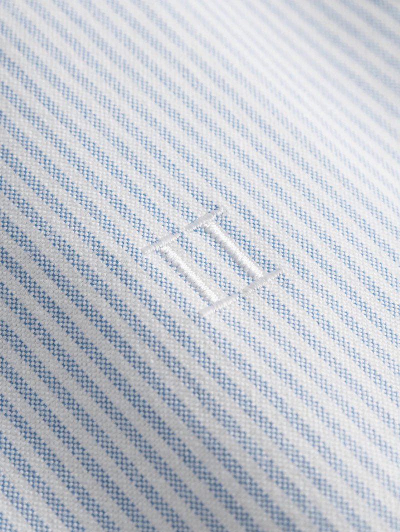 Konrad Oxford Shirt - Light Blue / White-LES DEUX-Over the Rainbow