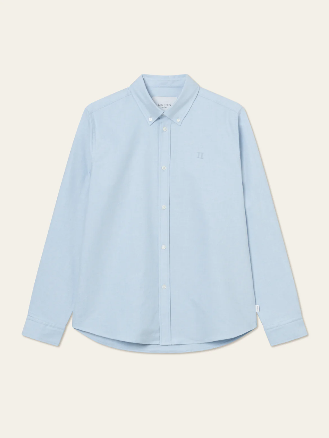 Konrad Oxford Shirt - Light Blue-LES DEUX-Over the Rainbow
