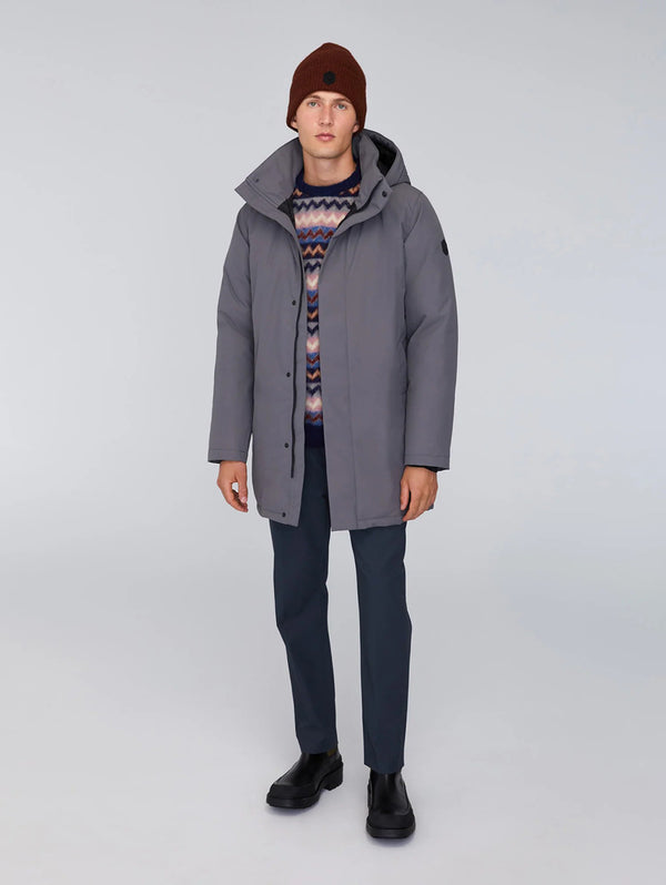 Labrador Parka - Steel Grey-QUARTZ CO.-Over the Rainbow
