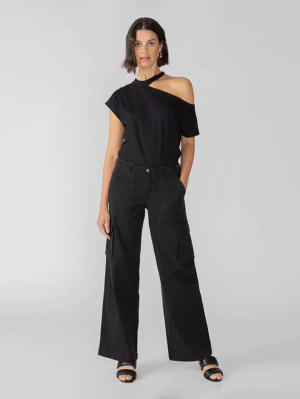 Reissue Cargo Pant - Black-Sanctuary-Over the Rainbow