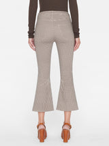 Le Crop Flare Pant - Camel Multi-FRAME-Over the Rainbow