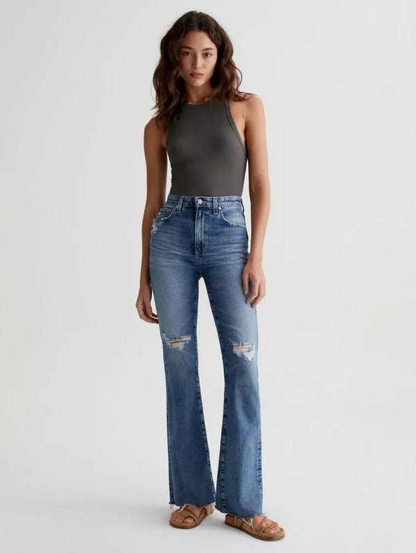 Alexxis Bootcut Jean - 17 Years Lagoon-AG Jeans-Over the Rainbow
