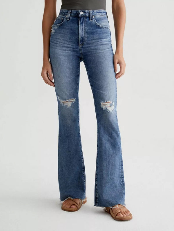 Alexxis Bootcut Jean - 17 Years Lagoon-AG Jeans-Over the Rainbow