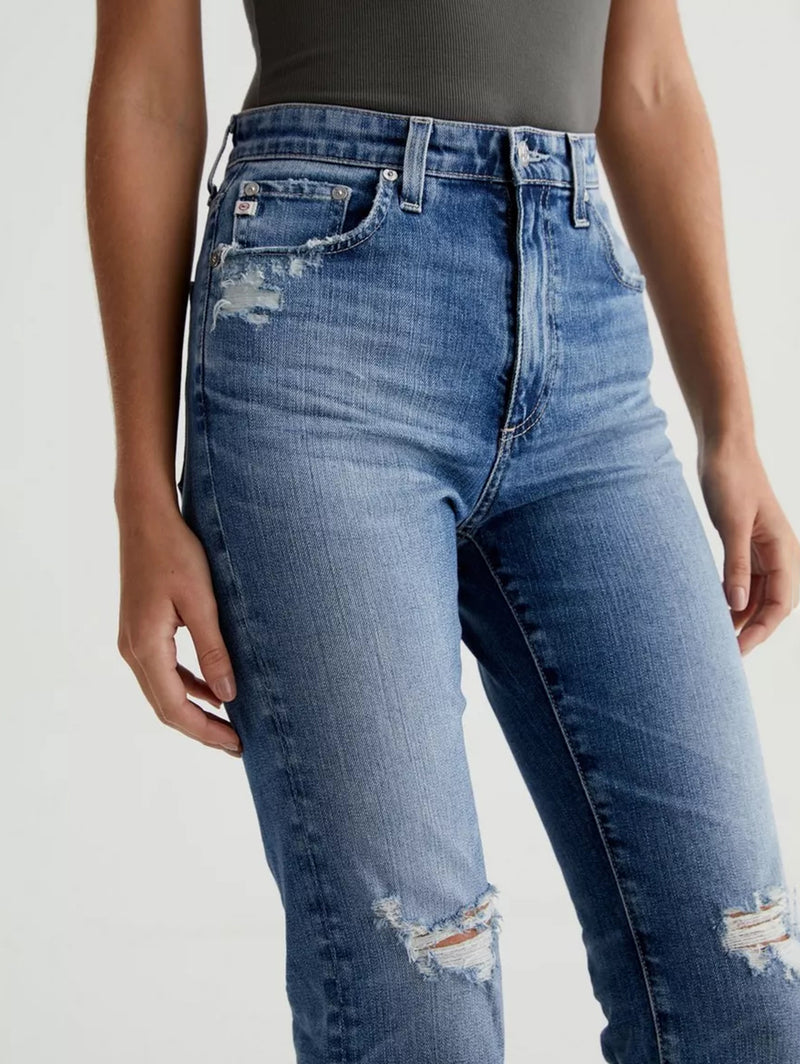 Alexxis Bootcut Jean - 17 Years Lagoon-AG Jeans-Over the Rainbow