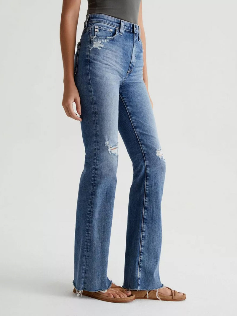 Alexxis Bootcut Jean - 17 Years Lagoon-AG Jeans-Over the Rainbow