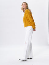 Glennon Cable Sweater - Dijon-John + Jenn-Over the Rainbow