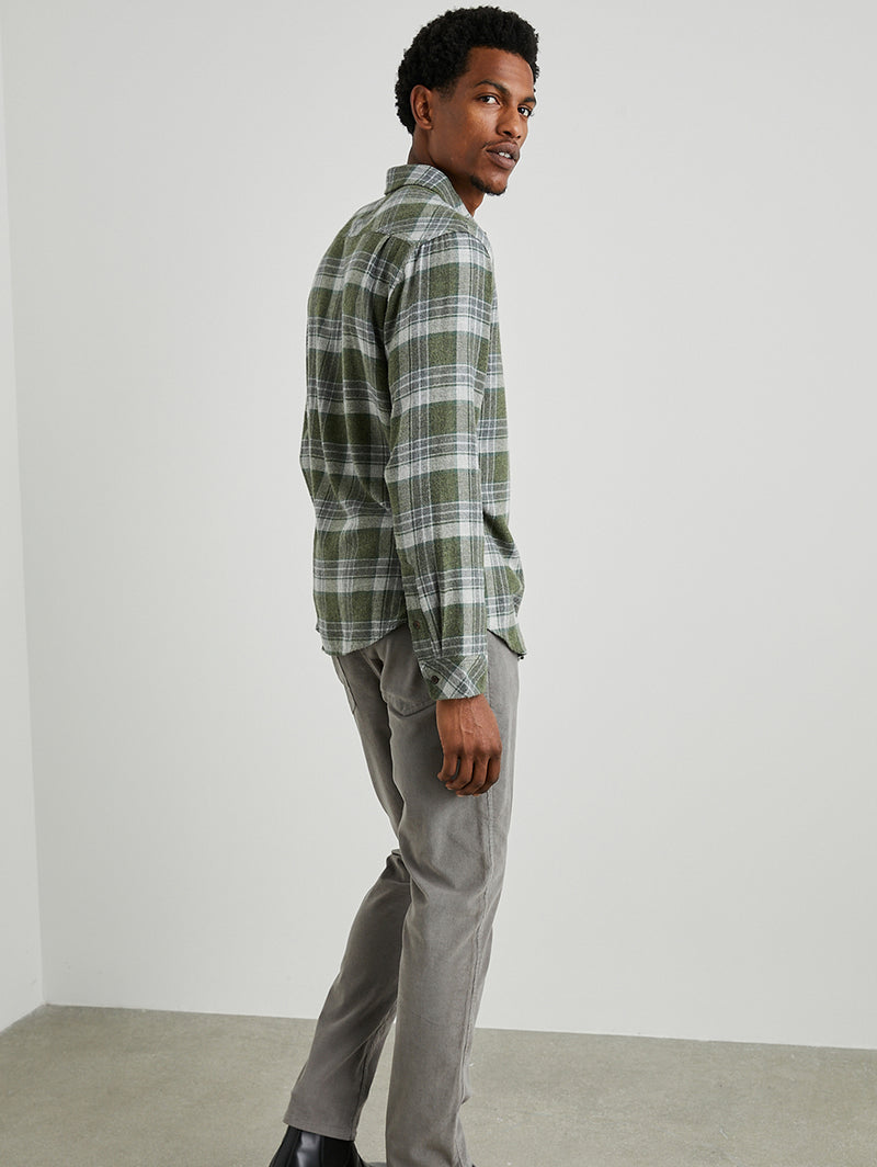 Lennox Shirt - Green Hollow-Rails-Over the Rainbow