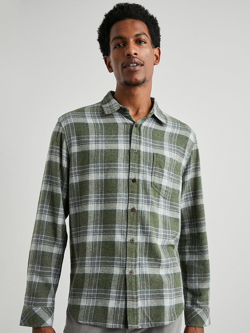 Lennox Shirt - Green Hollow-Rails-Over the Rainbow