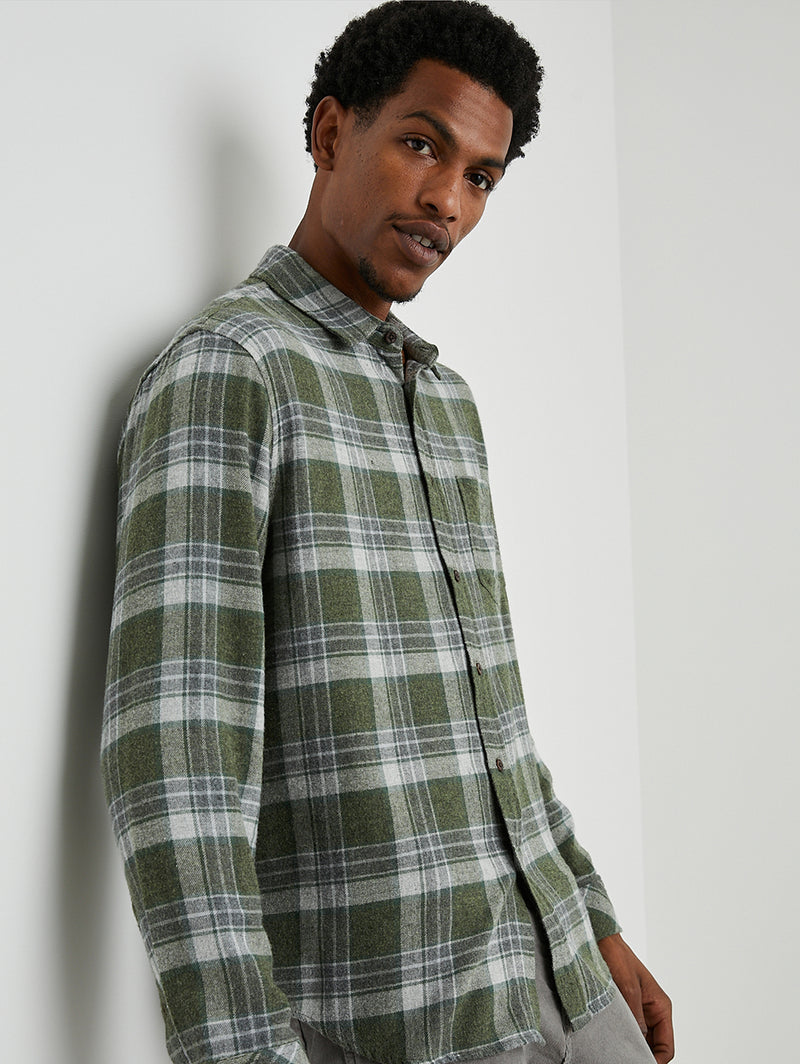 Lennox Shirt - Green Hollow-Rails-Over the Rainbow