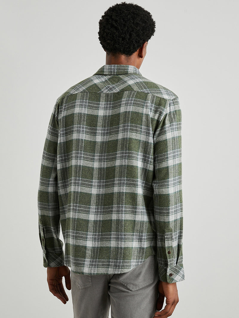 Lennox Shirt - Green Hollow-Rails-Over the Rainbow