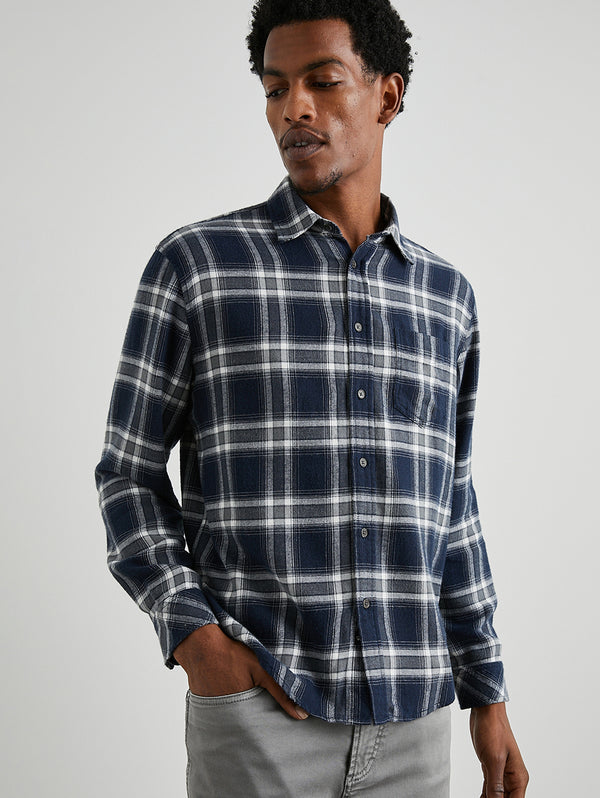 Lennox Shirt - Navy Cove-Rails-Over the Rainbow