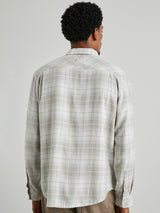 Lennox Shirt - Wheat Dove Melange-Rails-Over the Rainbow