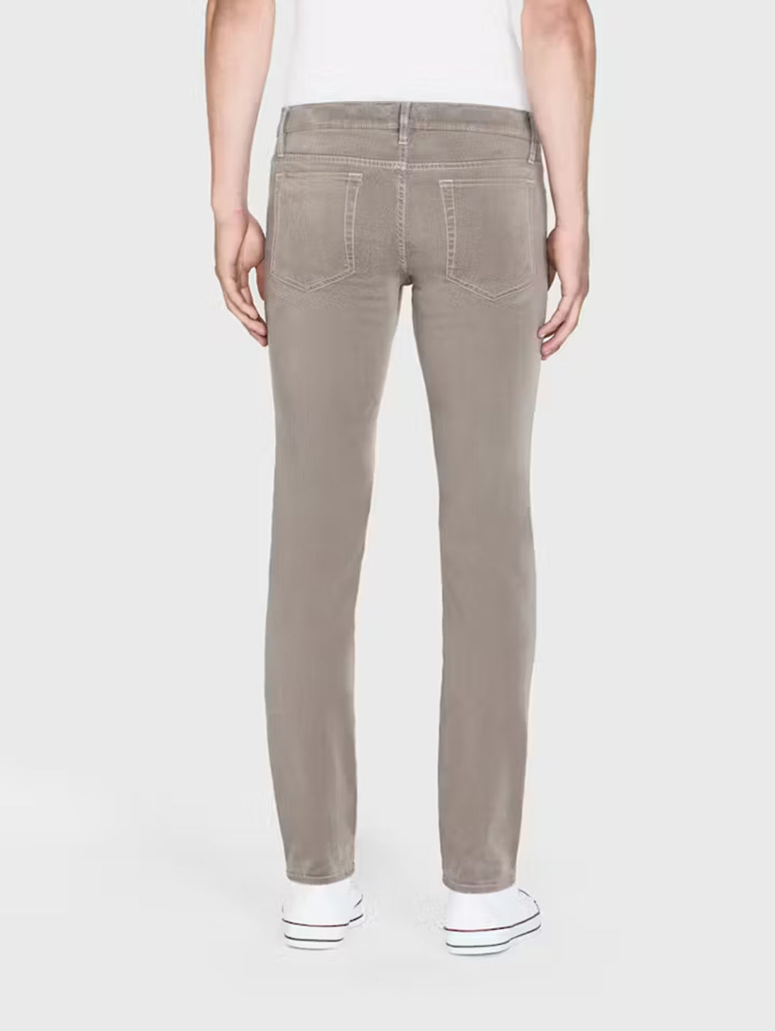 L'Homme Slim Pant - Dusty Grey-FRAME-Over the Rainbow