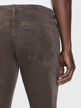 L'Homme Slim Pant - Mocha-FRAME-Over the Rainbow