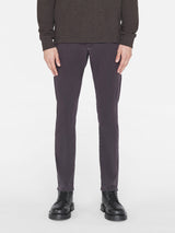 L'Homme Slim Brushed Twill Pant - Charcoal Grey-FRAME-Over the Rainbow