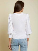 Loren Top - Off White-NATION-Over the Rainbow