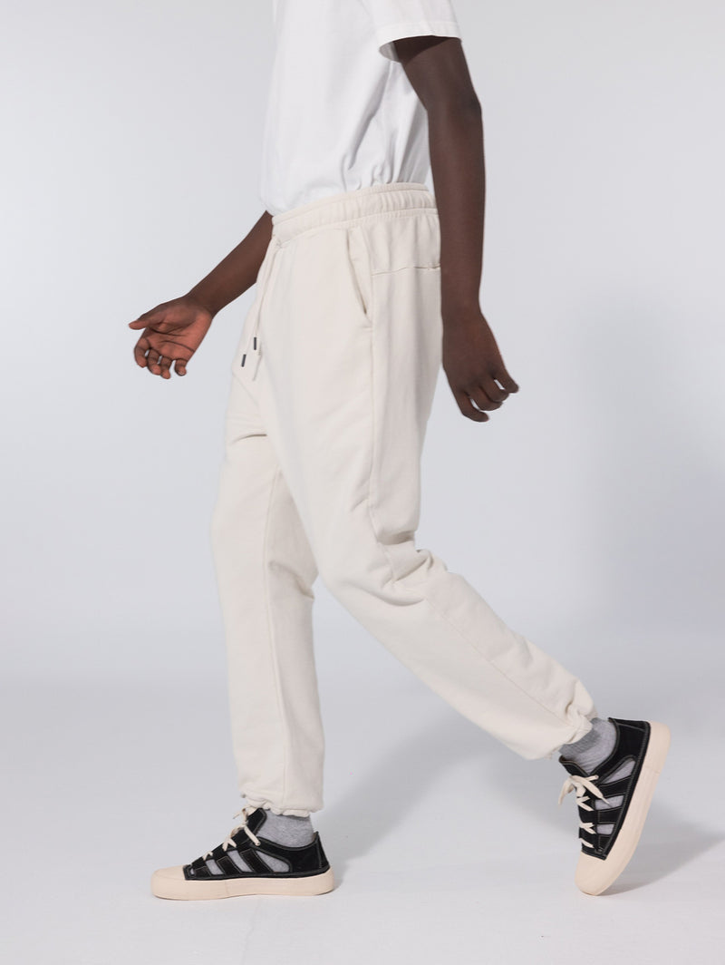 Lounge Sweatpants - Bone White-UNFEIGNED-Over the Rainbow