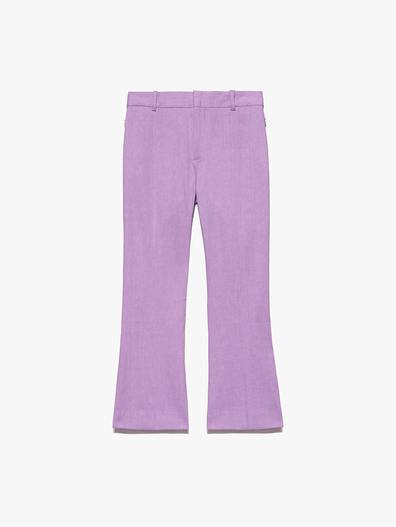 Le Crop Boot Trouser - Lilac-FRAME-Over the Rainbow