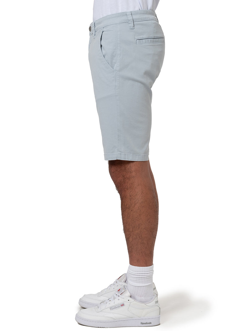 Jacob Short - Ice Blue Twill-Mavi-Over the Rainbow
