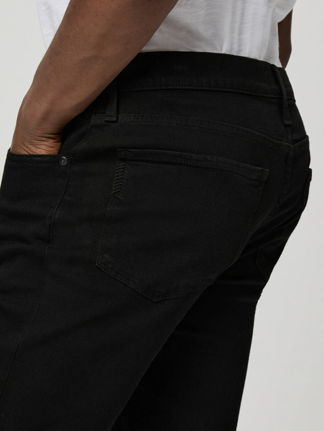 Federal Slim Straight Jean - Black Shadow-Paige-Over the Rainbow