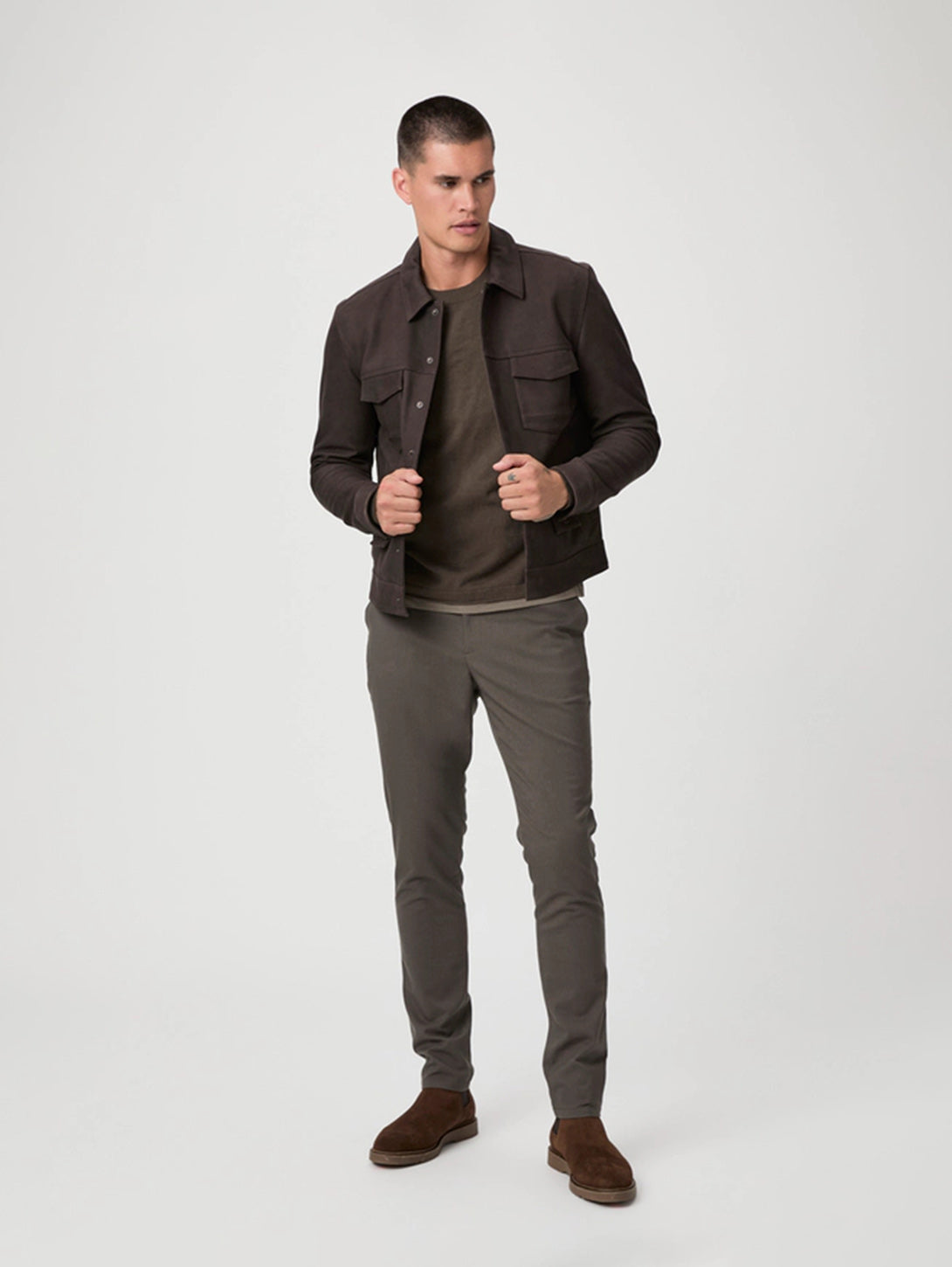 Stafford Trouser - Dark Everglade-Paige-Over the Rainbow