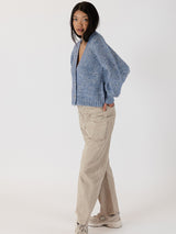 Matilda Cardigan - Blue-LYLA+LUXE-Over the Rainbow