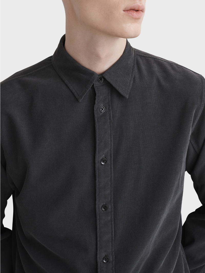 Fit 2 Corduroy Shirt - Phantom-RAG + BONE-Over the Rainbow