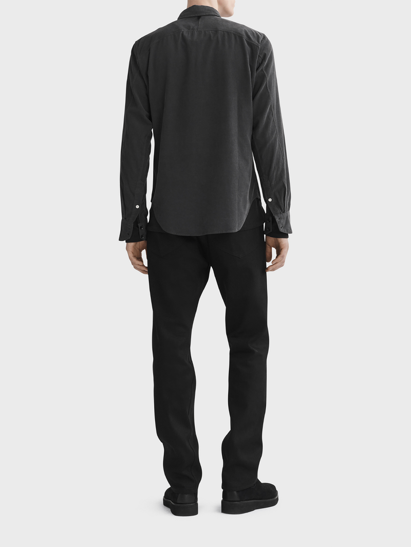 Fit 2 Corduroy Shirt - Phantom-RAG + BONE-Over the Rainbow