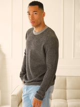 Stanley Crewneck Sweater - Grey-Benson-Over the Rainbow