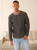 Stanley Crewneck Sweater - Grey-Benson-Over the Rainbow