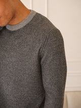 Stanley Crewneck Sweater - Grey-Benson-Over the Rainbow