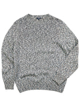 Riley Crewneck Sweater - Blue Mélange-Benson-Over the Rainbow