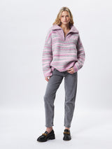 Murphy Zip Sweater - Incense-John + Jenn-Over the Rainbow