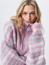 Murphy Zip Sweater - Incense-John + Jenn-Over the Rainbow