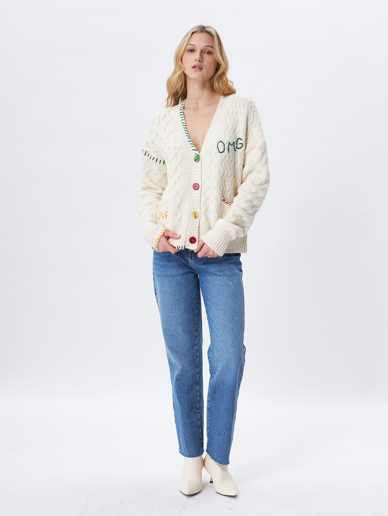 Murray Cardigan - Pampas-John + Jenn-Over the Rainbow