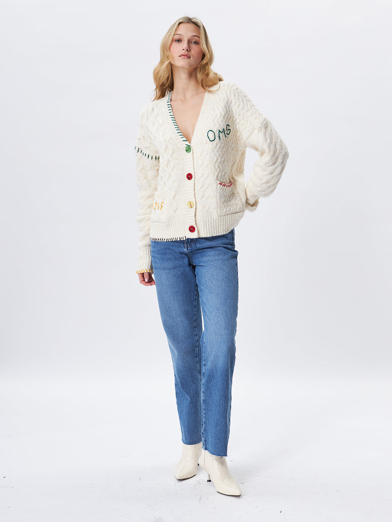 Murray Cardigan - Pampas-John + Jenn-Over the Rainbow