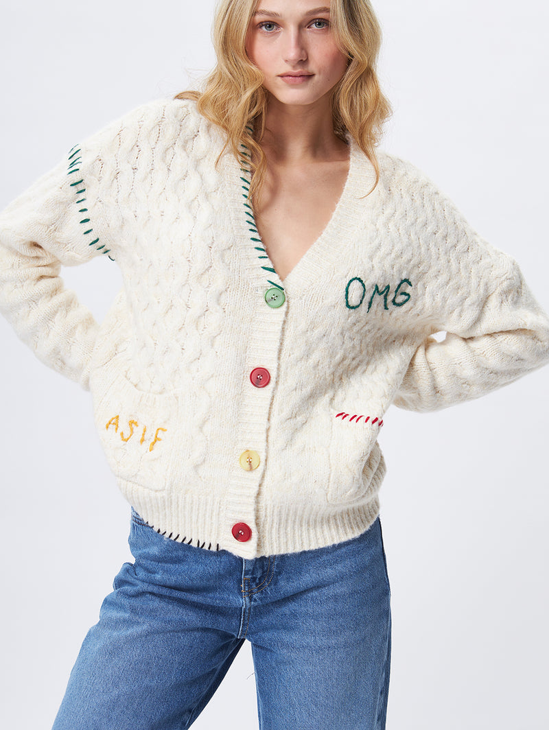 Murray Cardigan - Pampas-John + Jenn-Over the Rainbow