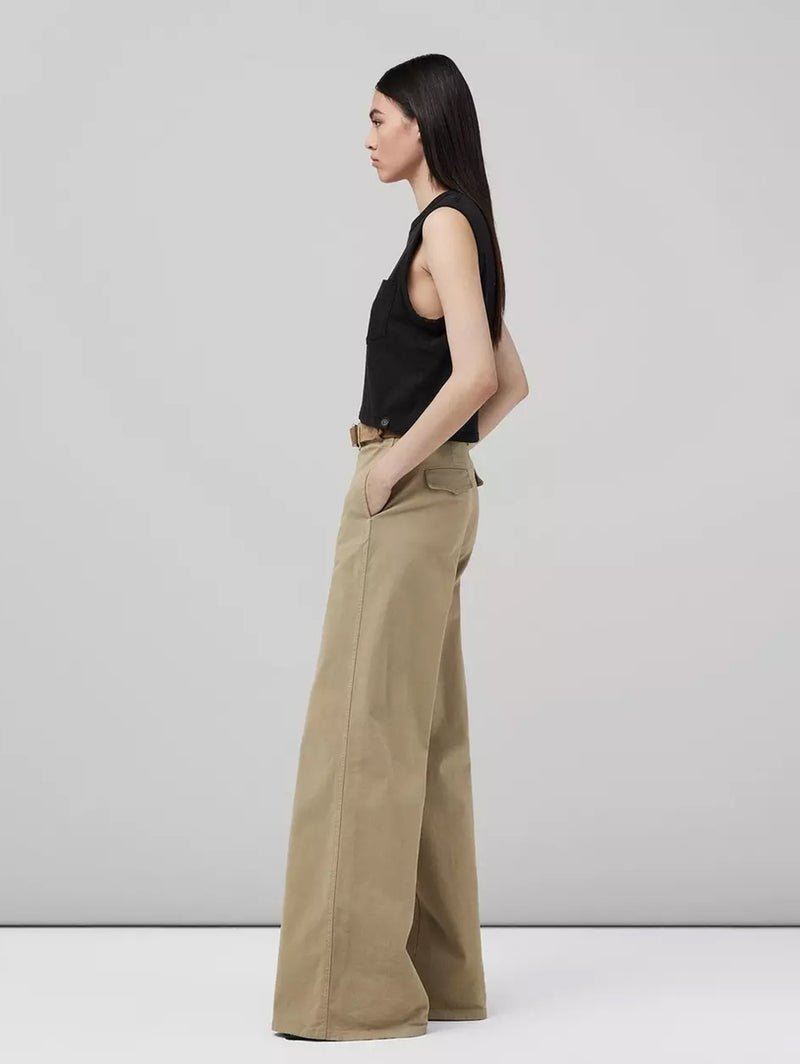 Slub Pocket Tank - Black-RAG + BONE-Over the Rainbow