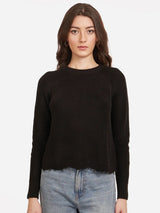 Shaker Distressed Sweater-AUTUMN CASHMERE-Over the Rainbow