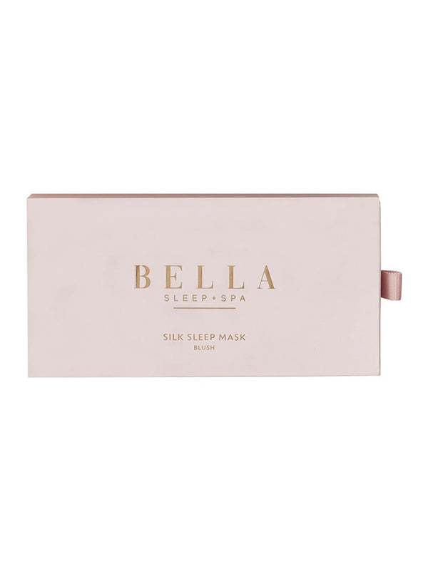 Silk Sleep Mask - Blush-BELLA-Over the Rainbow
